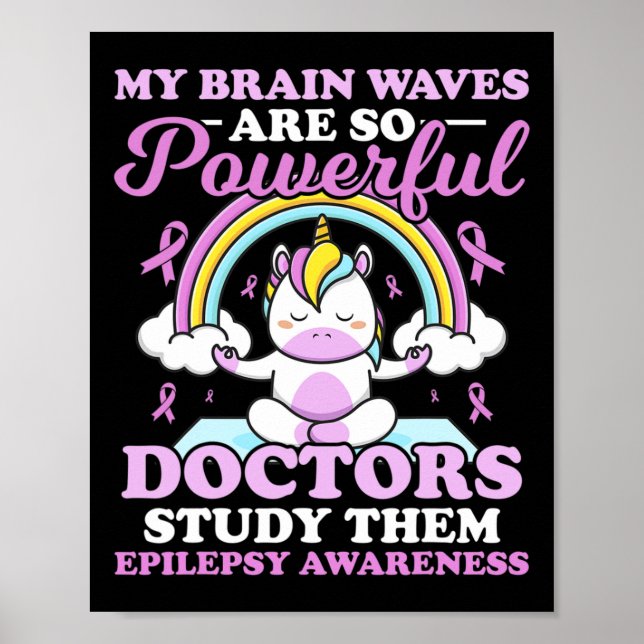 My Brain Waves Are So Powerful Doctors Study Them  Poster (Framsidan)