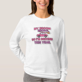 My Broom Broke Funny Witch Quote | Halloween Humor T Shirt