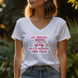My Broom Broke Funny Witch Quote | Halloween Humor T Shirt