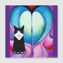 My Cat, Jellybönan och Georgia O’Keeffe Art.