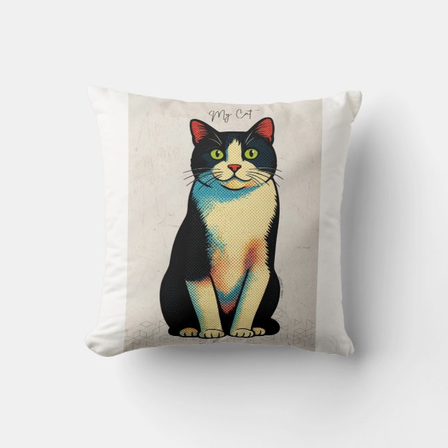 My cat Tshort Kudde (Framsida)