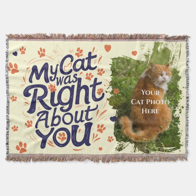 My Cat Was Right About You –Cat Lover Filt (Framsidan)
