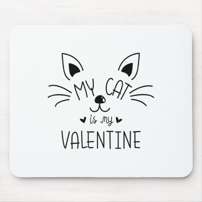 My Cats Are My Valentine Cat Valentines Day 1  Musmatta (Framsidan)