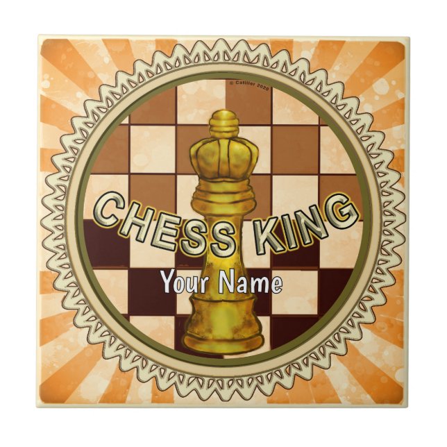 My Chess King Kakelplatta (Framsidan)