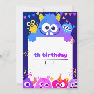 My child's birthday invitation card  inbjudningar