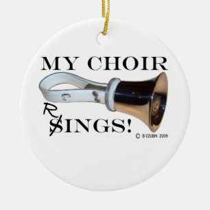 My Choir Ringar Julgransprydnad Keramik