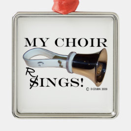 My Choir Ringar Julgransprydnad Metall