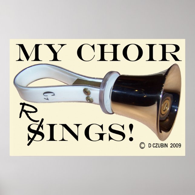 My Choir Ringar Poster (Framsidan)