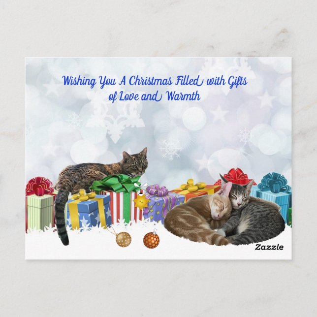 MY CHRISTMAS-KORT 2024-vykort för test Vykort (Baksida)