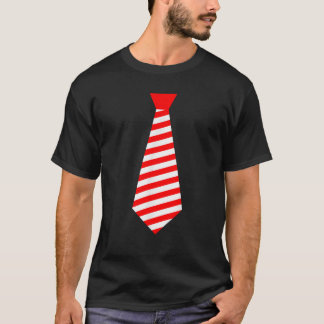 MY CHRISTMAS TIE Pajama Julafton Funny Candy cane T Shirt