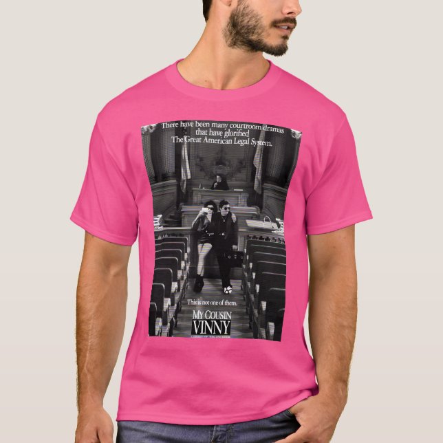 My Cousin Vinny Movie Poster T Shirt (Framsida)