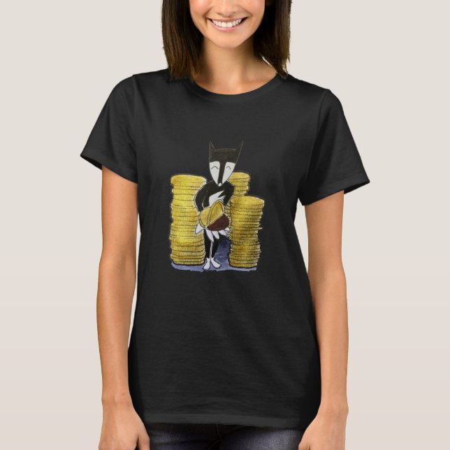 My currency is only chocolate gold coins t shirt (Framsida)