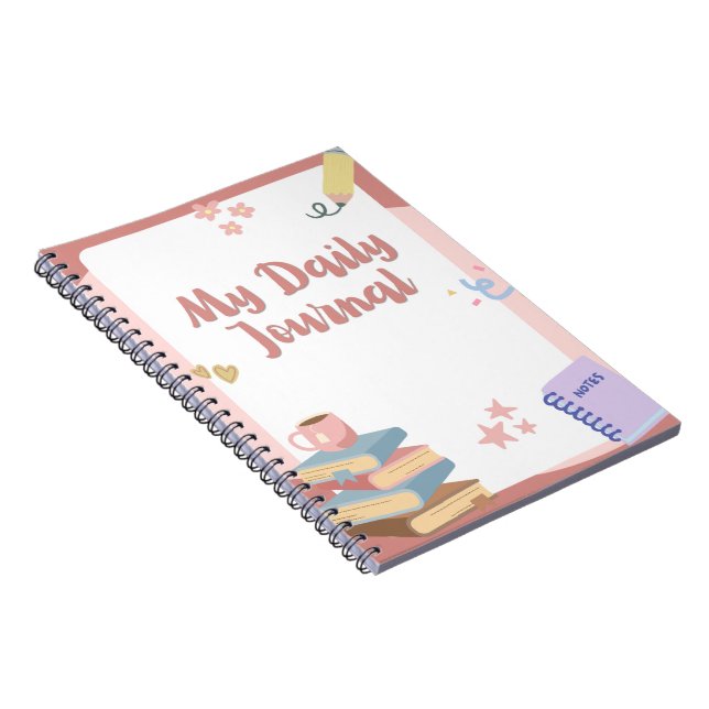 My Daily Journal Anteckningsbok (Högra Sidan)