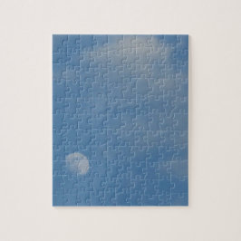 My Daytime Måne - Chipboard Mounted Photo Puzzle Pussel