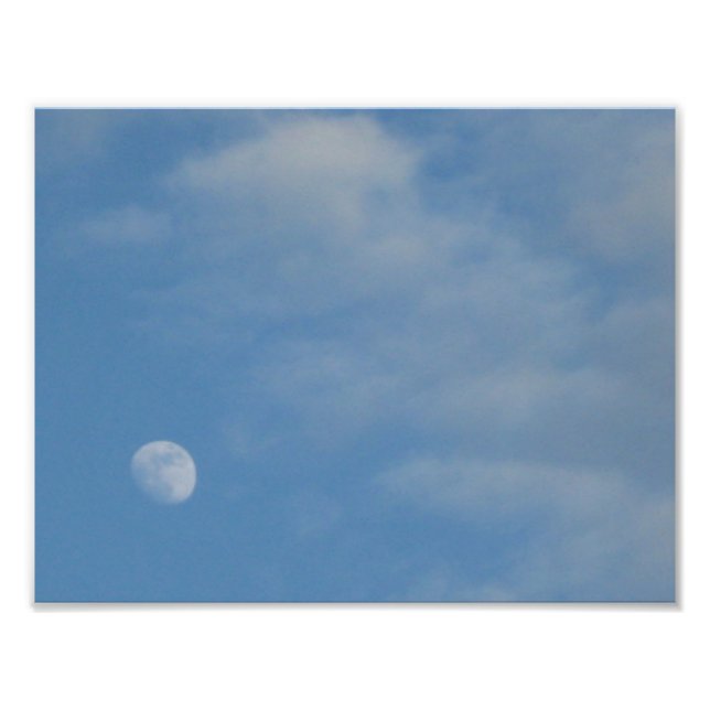 My Daytime Måne - Kodak Pro Photo Print Fototryck (Framsidan)