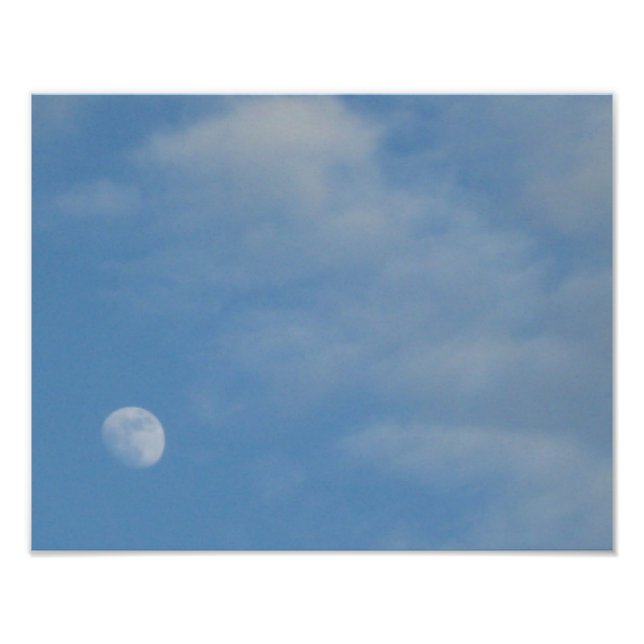 My Daytime Måne - Kodak Pro Photo Prints Satin Fototryck (Framsidan)