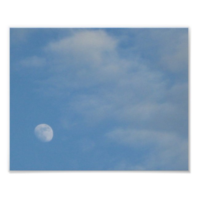 My Daytime Måne - Kodak Pro Photo Prints Satin Fototryck (Framsidan)