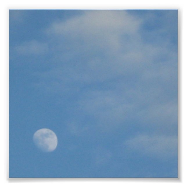 My Daytime Måne - Kodak Pro Photo Prints Satin Fototryck (Framsidan)