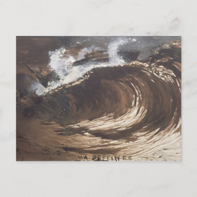 My Destiny, 1857 Vykort (Framsida)