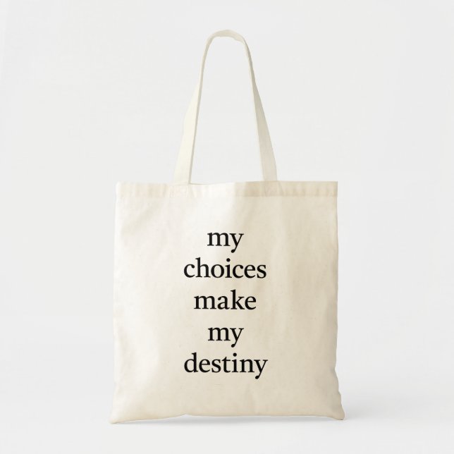 My Destiny Tote Bag Tygkasse (Framsidan)