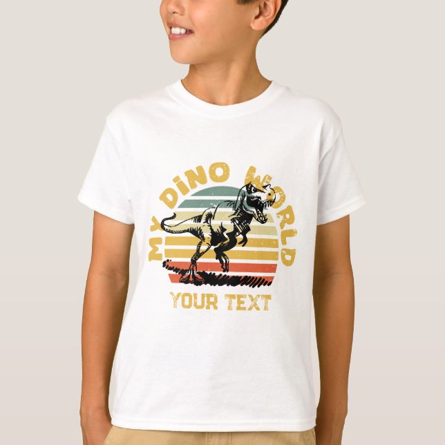 My Dino World T-Shirt (Framsida)