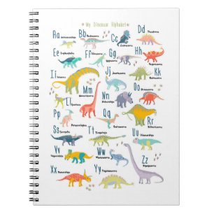 My Dinosaur Alphabet Anteckningsbok