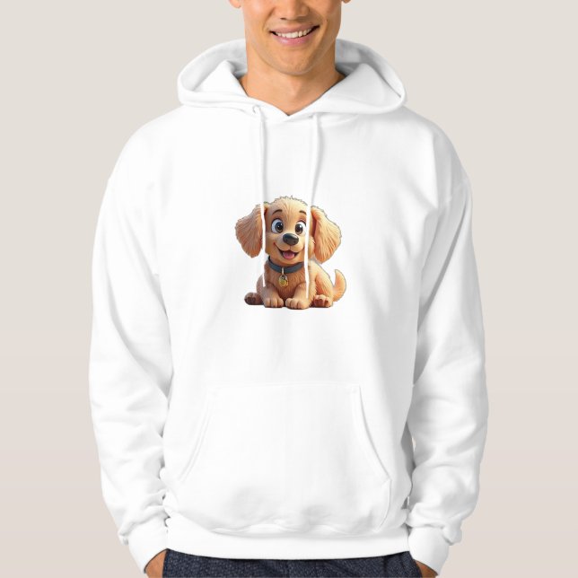 My dog is my personality hoodie (Framsida)