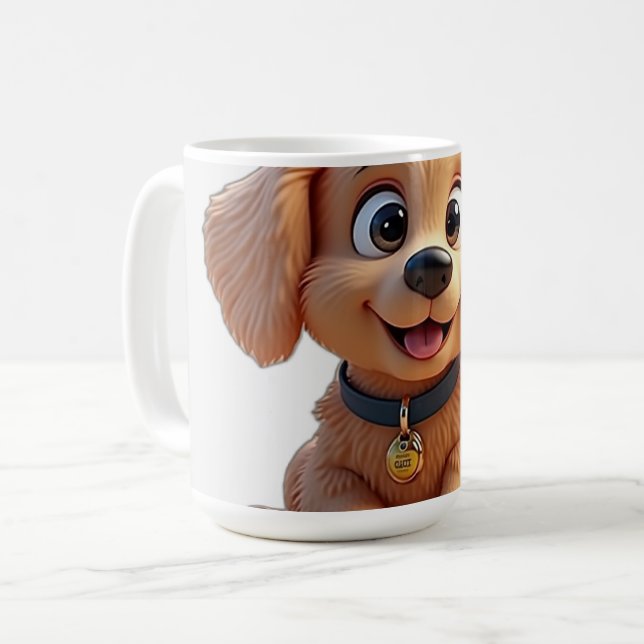 My dog is my personality kaffemugg (Framsida vänster)