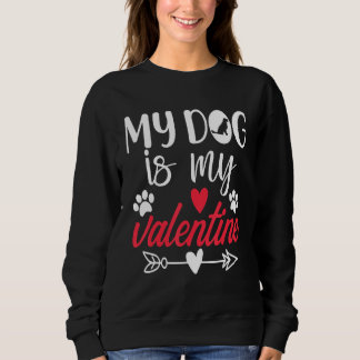 My Dog Is My Valentine Golden Retriever Valentines T Shirt