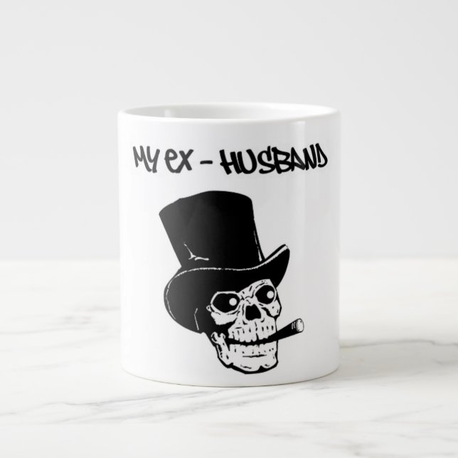 "MY EX-MAKE" SKULLHEAD JUMBO MUGG (Framsidan)