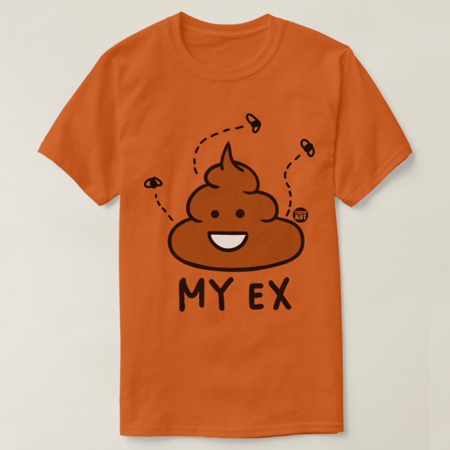 MY EX T SHIRT (Design framsida)