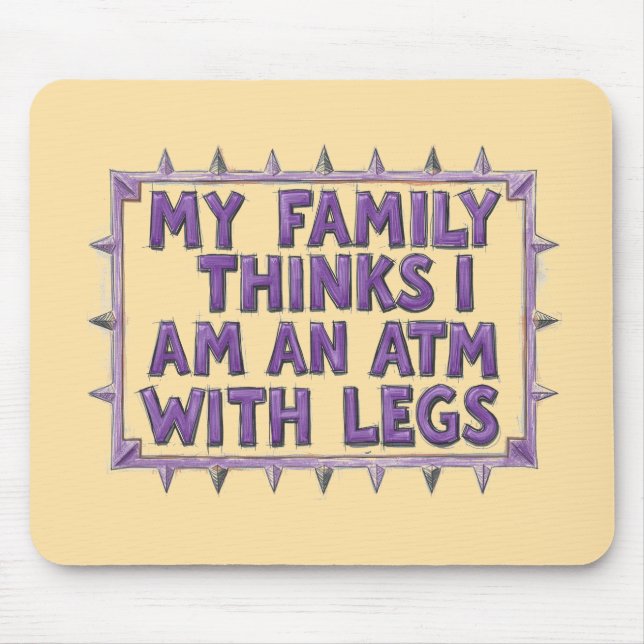 My Family Thinks I Am An ATM With Legs Musmatta (Framsidan)