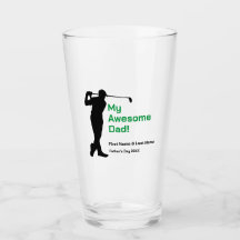 "My Fantastisk Pappa" - Fars dag Glass Tumbler