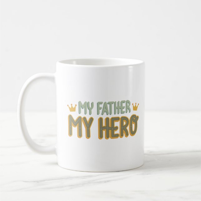 MY FAR MY HERO KAFFEMUGG (Vänster)