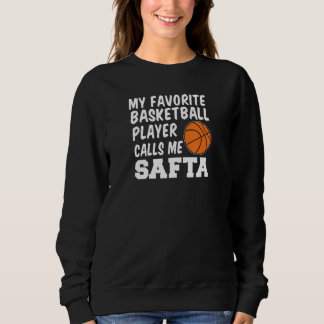 My Favorite Basketball Player Calls Me Safta Jewis T Shirt