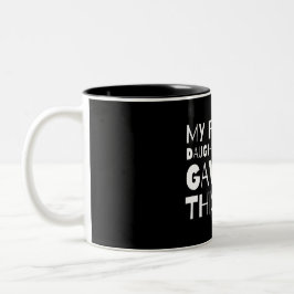 My Favorite Daughter In Law Gave Me This Mug Två-Tonad Mugg