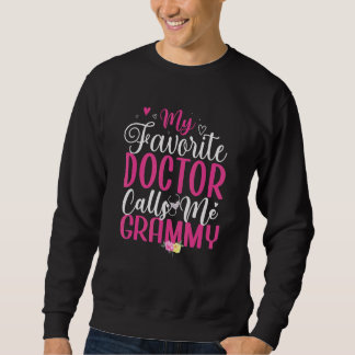 My Favorite Doctor calls me Grandma Cute 1 Lång Ärmad Tröja