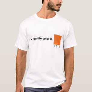 My Favorite Färg är CMYK-Orange Tee
