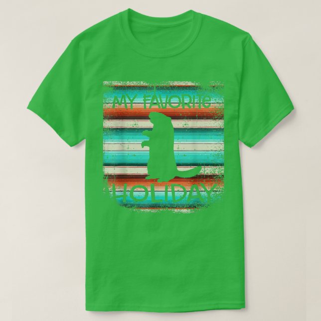 My Favorite Helgdag Ground Hog Sunset Groundhog Da T Shirt (Design framsida)