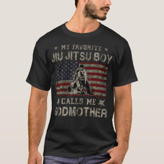 My Favorite Jiu Jitsu Boy Calls Me Godmother Mothe T Shirt