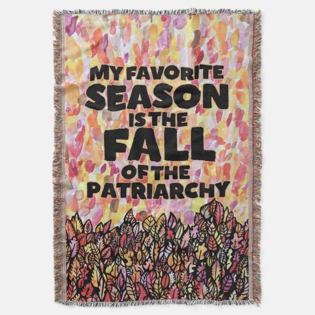 My Favorite Season is the fall of the patriarchy Filt (Framsidan Vertikal)