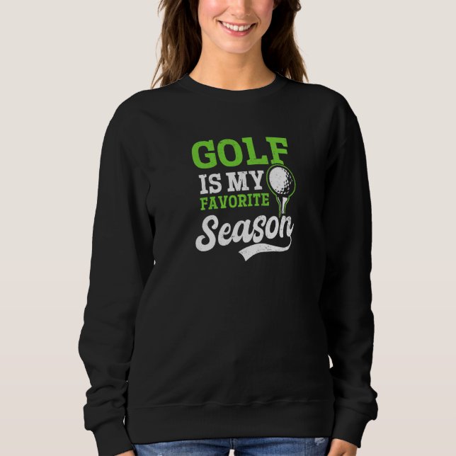 My Favorite Season Ugly Golf   T Shirt (Framsida)