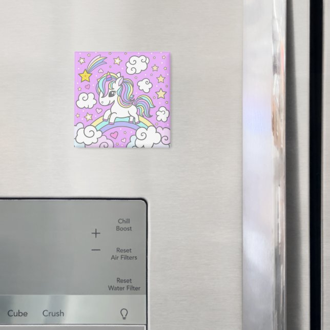 My_Favorite Unicorn Magnet (In Situ (Fridge))