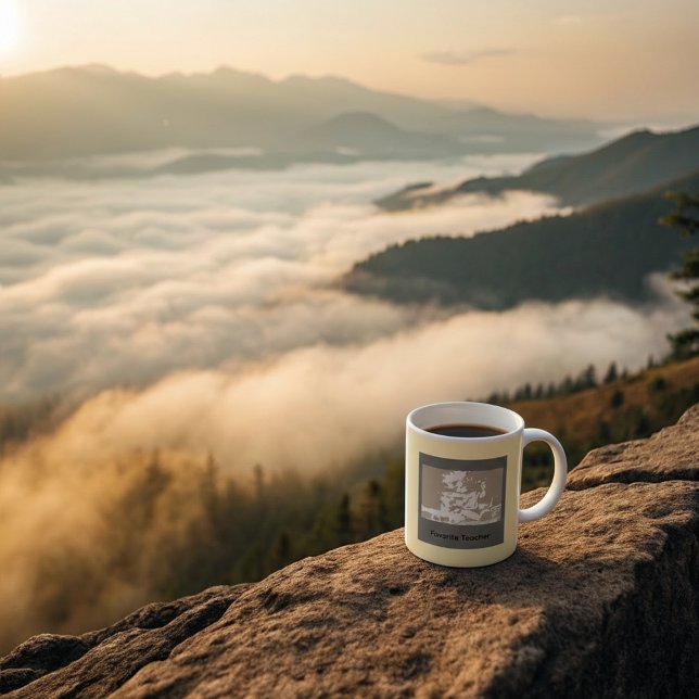 My Favorite Yoga Teacher Kaffemugg (Skapare uppladdad)