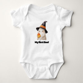 My First Boo! – Cute Ghost Halloween Bodysuit for  T Shirt