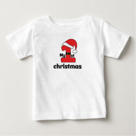 My first Christmas Baby T-S, Baby shower Gift, T Shirt