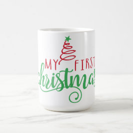 My First Christmas Mug | Cute Holiday Baby Gift Cu Kaffemugg