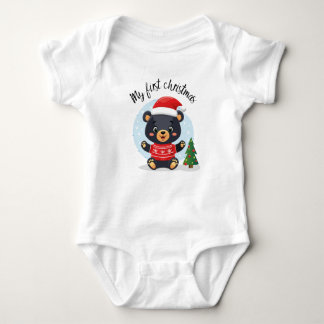 "My first Christmas" süßer Baby-Teddybär  T Shirt