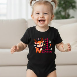 My First Christmas T-Shirt 2025 Baby Girl