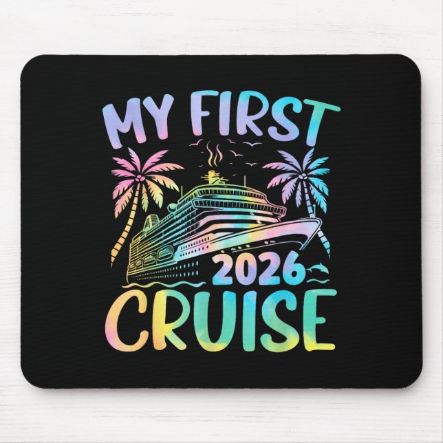 My First Cruise 2026 Vacation Tie Dye Family Cruis Musmatta (Framsidan)